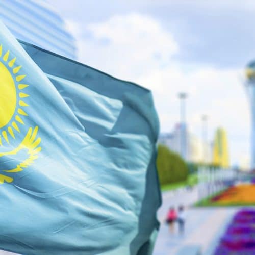 Großlieferung nach Kasachstan