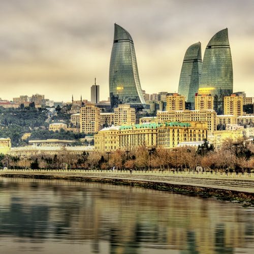 Gefragt: Neue Route nach Baku